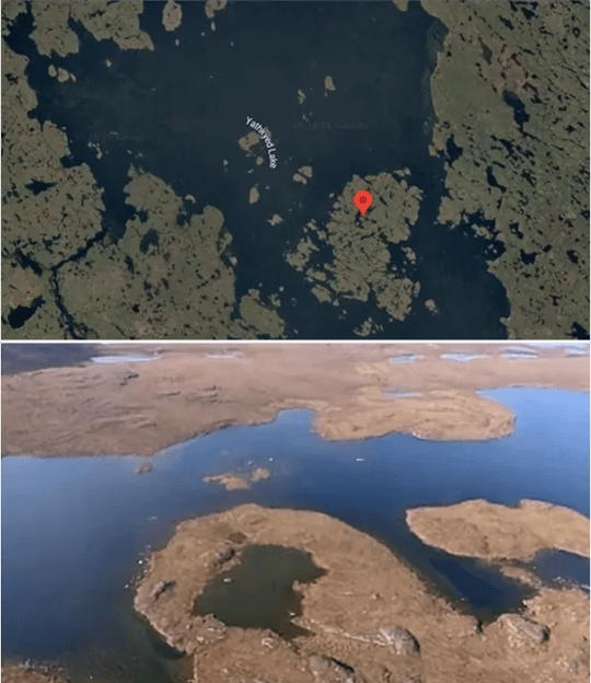 Canadas lake formations