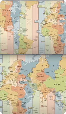 GeoPostcodes - The world’s most confusing clocks